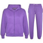 Survêtement enfant fille à capuche haut et bas jogging lilas - 2 - 13 ans - manches longues Survêtement enfant fille à capuche haut et bas jogging lilas - 2 - 13 ans - manches longues