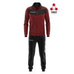 Survêtement enfant - givova - visa - granada / black - manches longues - multisport Survêtement enfant - givova - visa - granada / black - manches longues - multisport