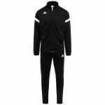 Survtement enfant kappa dalcito - noir blanc - manches longues - multisport