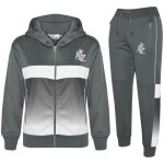 Surv�tement enfant unisexe a2z logo brod� gris - haut et bas jogging costume 5 - 13 ans