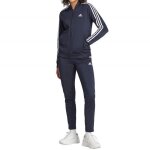 Survêtement femme adidas essentials 3 - stripes bleu - manches longues - multisport Survêtement femme adidas essentials 3 - stripes bleu - manches longues - multisport