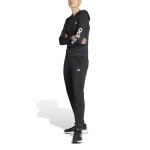 Survêtement femme - adidas - linear - noir - manches longues - respirant Survêtement femme - adidas - linear - noir - manches longues - respirant