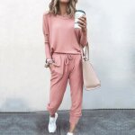 Survêtement femme ensembles sportswear sweat suit - marque - modèle - confortable - respirant - absorption ... Survêtement femme ensembles sportswear sweat suit - marque - modèle - confortable - respirant - absorption ...