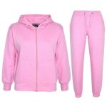 Survêtement fille à capuche haut et bas jogging - rose - manches longues - 2 - 13 ans Survêtement fille à capuche haut et bas jogging - rose - manches longues - 2 - 13 ans