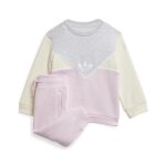 Survtement de football adidas crew set ij pour garon - rose - manches longues - respirant