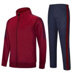 Survêtement football homme ensemble vetement polaire veste zippee et pantalon pour entraînement - bordeaux ... Survêtement football homme ensemble vetement polaire veste zippee et pantalon pour entraînement - bordeaux ...