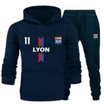 Jogging survêtement de lyon homme - - bleu Jogging survêtement de lyon homme - - bleu