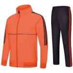Survtement football homme sport ensemble vetement polaire veste zippee et pantalon pour entranement ...