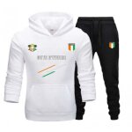 Jogging survtement cte ivoire homme blanc - - blanc