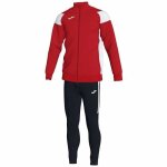Survêtement de football joma micro crew iii pour homme - rouge et noir - manches longues - respirant Survêtement de football joma micro crew iii pour homme - rouge et noir - manches longues - respirant