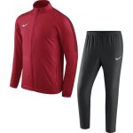 Survtement de football - nike - academy 18 woven - rouge / noir - homme - manches longues
