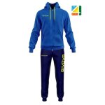 Surv�tement - givova - poker - homme - football - royal / navy - manches longues - indoor