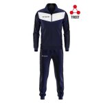 Survtement - givova - visa - bleu / blanc - manches longues - 100% polyester triactate