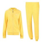 Survêtement grandes tailles a capuche lee cooper femme jaune Survêtement grandes tailles a capuche lee cooper femme jaune