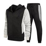 Survtement homme ensemble deux pices sweat shirt  capuche et pantalon jogging sport casual