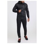 Survêtement homme noir - adidas - fitness - manches longues - polyester - poches latérales Survêtement homme noir - adidas - fitness - manches longues - polyester - poches latérales