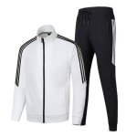 Survetement hommesurv�tement homme ensemble casual sport sweat � zipp� et pantalon jogging de cordon ...
