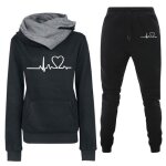 Survetement jogging femmes 2 pièces ensembles de sport pantalon et sweat à survetement femme ensemble ... Survetement jogging femmes 2 pièces ensembles de sport pantalon et sweat à survetement femme ensemble ...