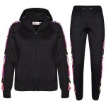 Survêtement polaire fille - marque - À capuche haut et bas jogging costume - noir & camo bébé rose - ... Survêtement polaire fille - marque - À capuche haut et bas jogging costume - noir & camo bébé rose - ...