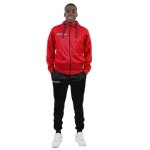 Survtement polaire givova king - rouge / bleu marine - homme - football - indoor - manches longues