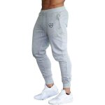 Survtement slim fit sport casual pantalons sweat pantalon dt mode pour hommes gris
