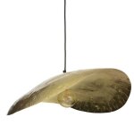 Suspension arlo en m�tal - dor� - �80 cm