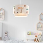 Suspension lurgan pour enfant e27 70 cm motif de girafe Suspension lurgan pour enfant e27 70 cm motif de girafe