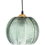 Suspension en verre vert clair abat - jour moderne clairage de plafond art dco lampe salon salle  ...