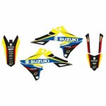 Suzuki rmz 250 - 19 / 24 / rmz 450 - 18 / 24 - kit déco blackbird dream graphic 4 / 2320n Suzuki rmz 250 - 19 / 24 / rmz 450 - 18 / 24 - kit déco blackbird dream graphic 4 / 2320n