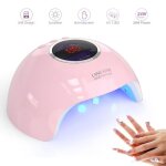 Swarey - 24w sche - ongles lampe uv manucure pdicure machine gel - minuterie led - rose