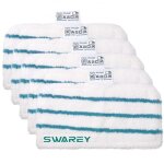 Swarey lot de 5 tampons de nettoyage de rechange lavables lingettes pour balai vapeur black & decker ... Swarey lot de 5 tampons de nettoyage de rechange lavables lingettes pour balai vapeur black & decker ...