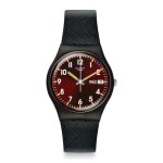 Montre - swatch - sir red - 34mm - quartz - mixte - vintage