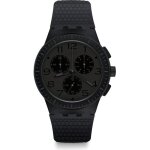 Montre - swatch - susb104 - 42mm - silicone noir - quartz analogique