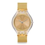 Montre - swatch - skinmajdou - 40mm - acier inoxydable - quartz - dor�