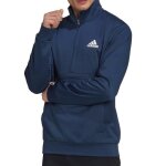 Sweat 1 / 4 de zip marine homme adidas hk9831