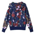 Sweat - adidas - logo hoodie - femme - rouge - manches longues