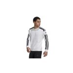 Sweat adidas squadra 21 blanc - homme - col capuche - manches longues