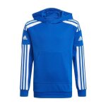 Sweat adidas squadra 21 bleu - homme - manches longues - col capuche