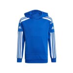 Sweat adidas squadra 21 hoody - enfant - manches longues - col capuche - bleu