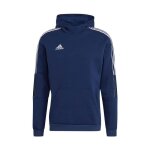Sweats adidas tiro 21 bleu marine - homme / adulte - sweat - manches longues - col capuche