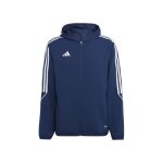 Sweat adidas tiro 23 league bleu marine - homme / adulte - manches longues - col capuche