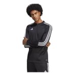 Sweat adidas tiro 23 noir - homme / adulte - manches longues - col capuche