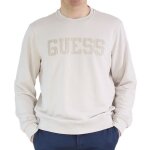 Sweat blanc homme guess beau cn fleece