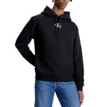 Sweat calvin klein hoodie noire pour homme