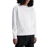 Sweat calvin klein outline blanc pour homme