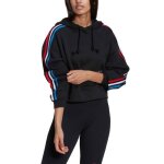 Sweat � capuche adidas originals adicolor tricolor crop