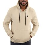 Sweat  capuche beige homme redskins makit poster