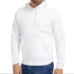 Sweat  capuche blanc homme guess ander
