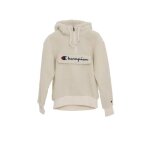 Sweat  capuche champion half zip top polaire - beige - manches longues - sports dhiver - mixte