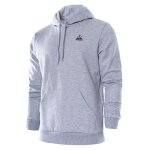Sweat  capuche le coq sportif essentiels - gris - manches longues - multisport - adulte - mixte - respirant ...